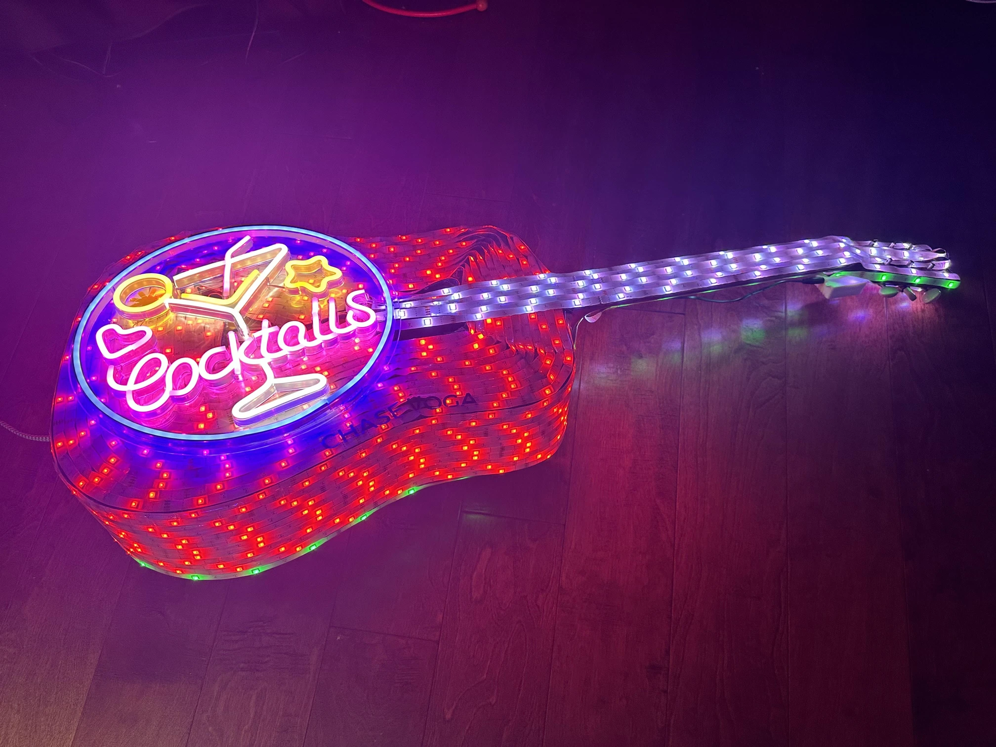 Illuminated Surfboard Art